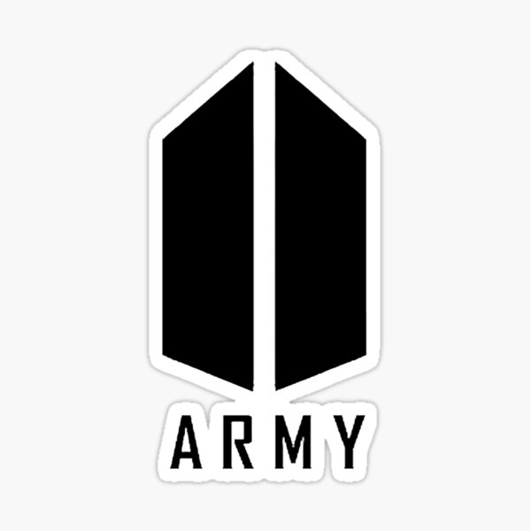 BTS ARMY Logo Black