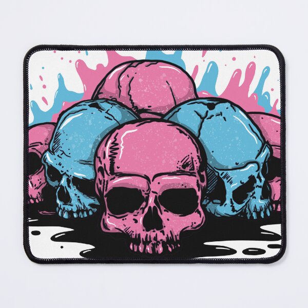 Item preview, Bubble Gum Skulls designed and sold by NadyaOrangeKiss.