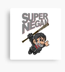 super negan Canvas Print