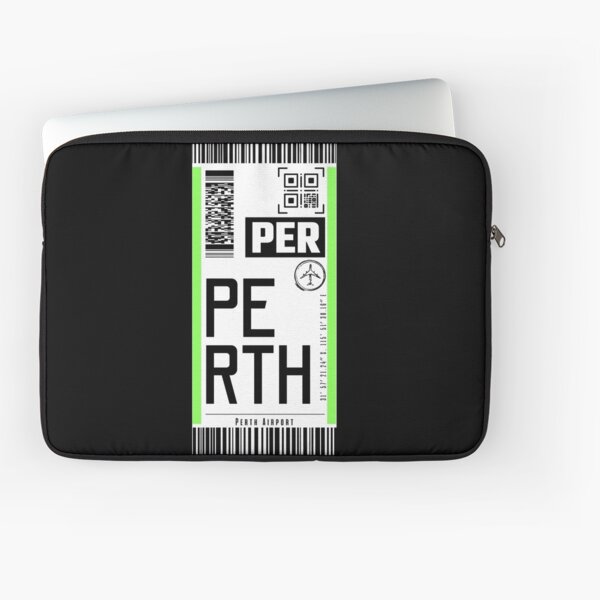 Item preview, PERTH (PER) Australia classic luggage tag flight stickers designed and sold by LeddsoDello.