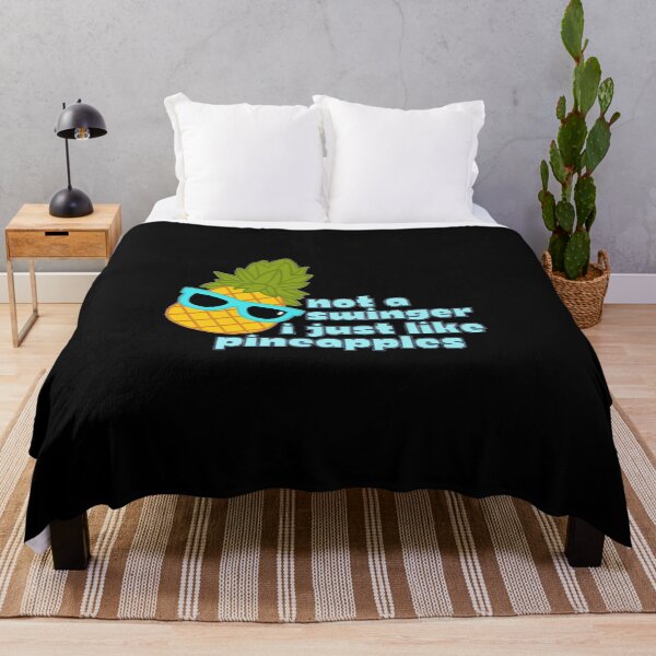 Item preview, Not A Swinger I Just Like Pineapples designed and sold by Joy Poddar.