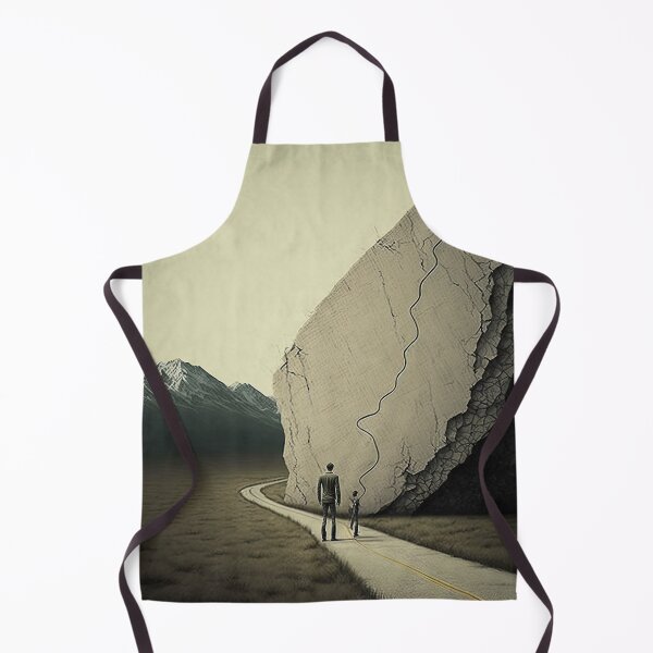 Item preview, Man walking in a strange landscape designed and sold by mrlongfield.