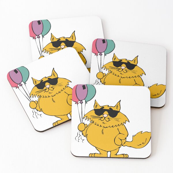 Item preview, Animation Cat Giphy, cat, cat Like Mammal, carnivoran, balloon designed and sold by berlamo.