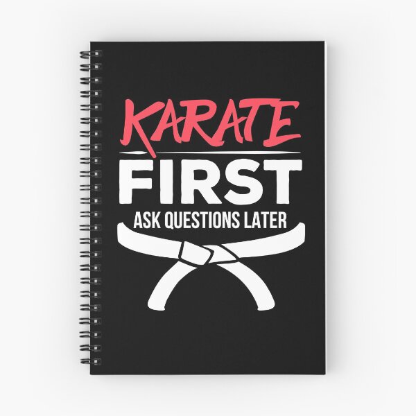Item preview, Karate First Ask Questions Later designed and sold by PremiumDesignz.
