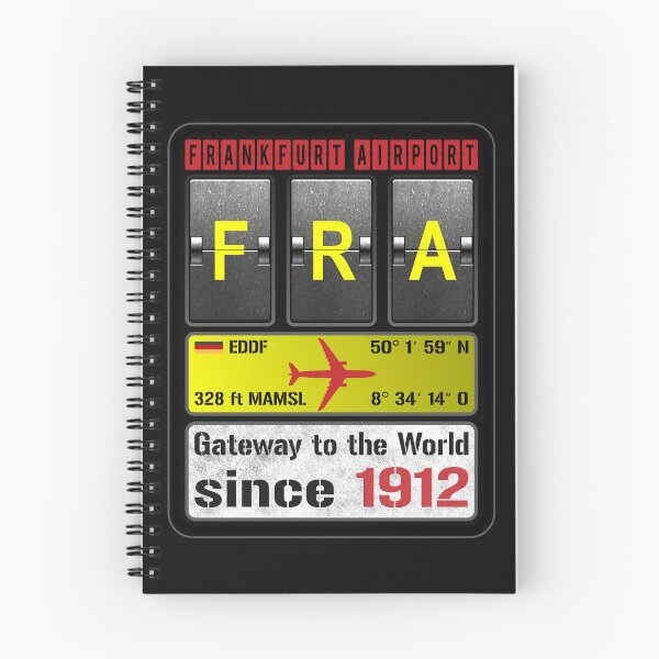 Item preview, FRA Frankfurt Main Airport Germany Gift Shirt designed and sold by FouDeeziner.