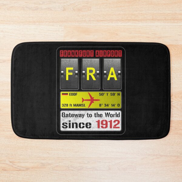 Item preview, FRA Frankfurt Main Airport Germany Gift Shirt designed and sold by FouDeeziner.