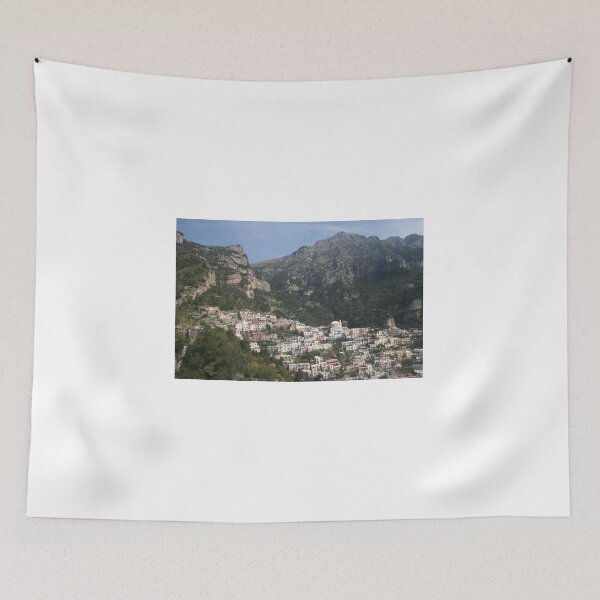 Item preview, View of Positano Italy under the mountains designed and sold by Ilan Cohen.