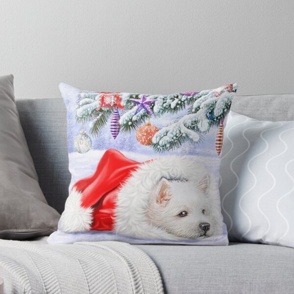 Item preview, CHRISTMAS WESTY DOG designed and sold by SCOTTYBOYART.