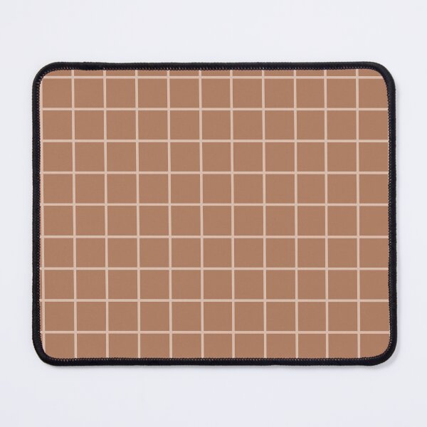 Item preview, Brown Grid Pattern designed and sold by Alicia-Lee.