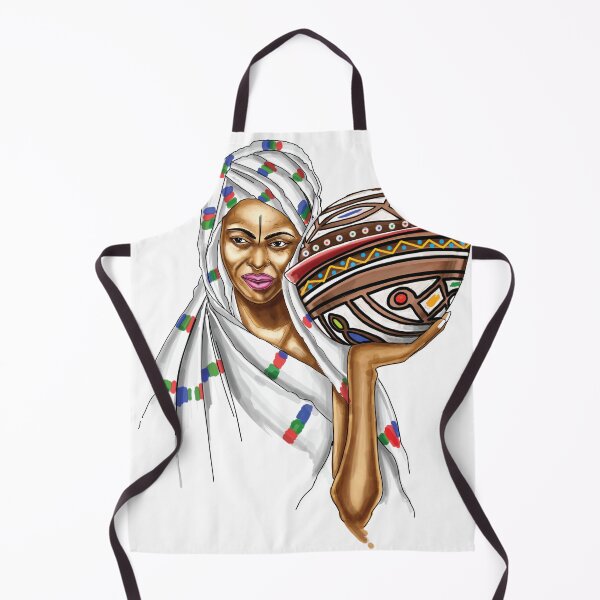 Item preview, Beautiful Fulani Woman Carrying Calabash designed and sold by Kainene.