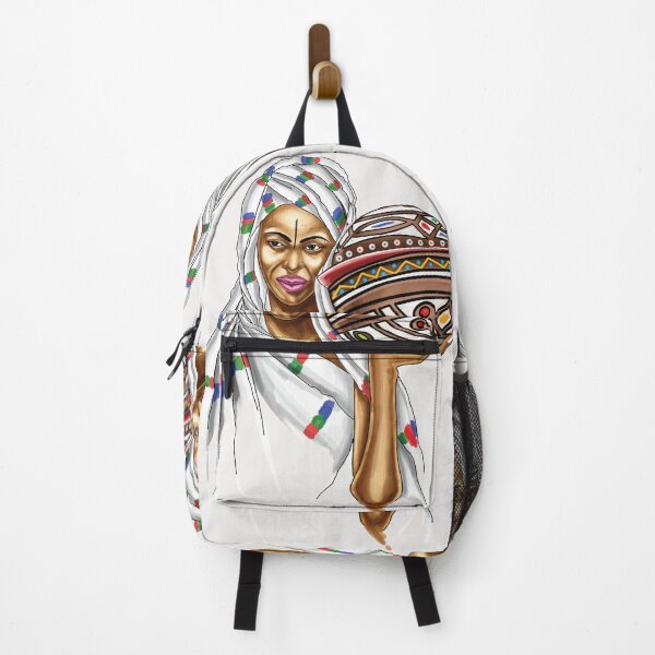 Item preview, Beautiful Fulani Woman Carrying Calabash designed and sold by Kainene.