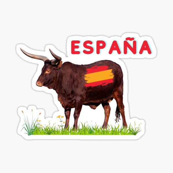 Artikel-Vorschau von toro español con bandera, designt und verkauft von MarieSusan.