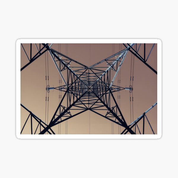 Pylon - 132000 volts Sticker