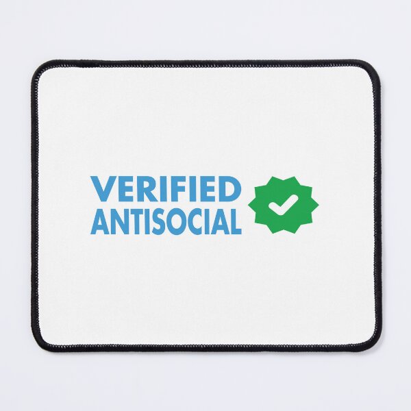 Item preview, Verified Antisocial designed and sold by Mannoucha ⭐⭐⭐⭐⭐ ( 1,978 reviews ).
