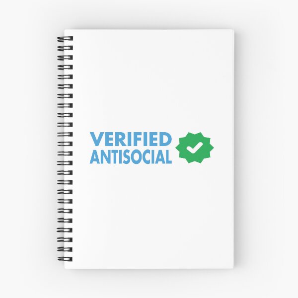 Item preview, Verified Antisocial designed and sold by Mannoucha ⭐⭐⭐⭐⭐ ( 1,978 reviews ).