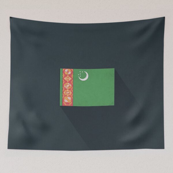 Item preview, Turkmenistan designed and sold by FlatFlags.