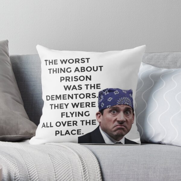 Michael Scott Prison Mike Sequin Pillow Cover, Funny Michael Scott Flip  Sequin Pillowcase, Michael Scott Meme Pillow Case Gift, the Office 