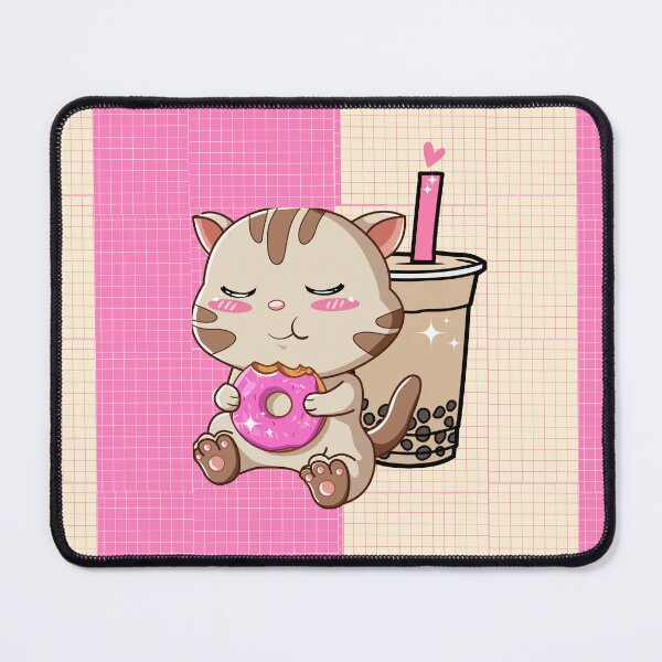 Item preview, Cat Boba Tea Bubble Tea Anime Kawaii designed and sold by artlaila.