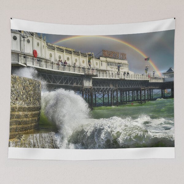 Item preview, Rainbow Over Brighton Pier designed and sold by martin bullimore.