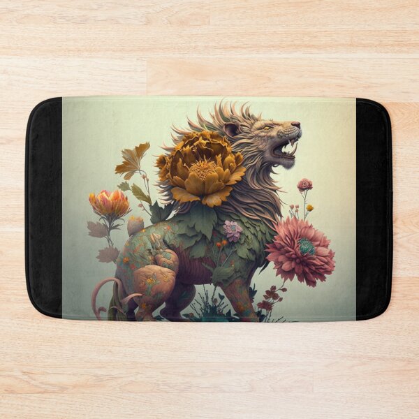 Item preview, Lion of Flowers designed and sold by KasparBakken.