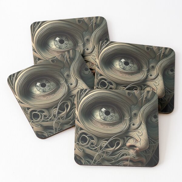 Item preview, Face with lines and shapes designed and sold by mrlongfield.