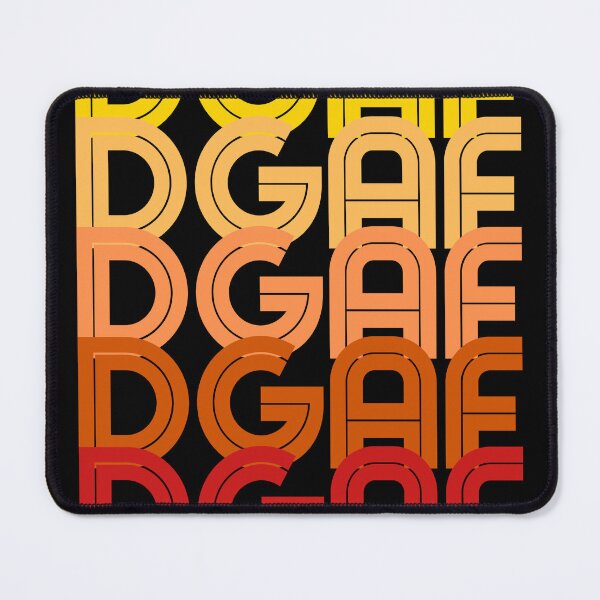 Item preview, Funny adult DGAF retro style typography designed and sold by AEROSPACE-IND.