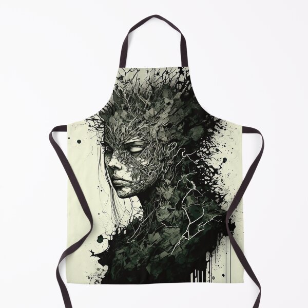 Artikelvorschau, woman portrait in strange art look entworfen und verkauft von mrlongfield.