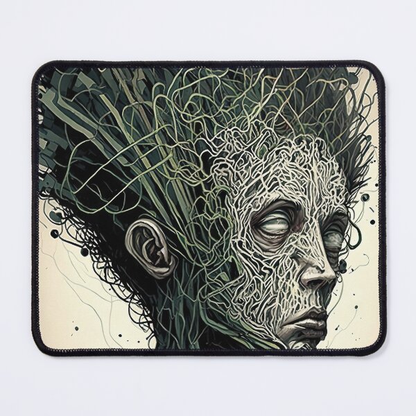 Item preview, woman portrait bizarre designed and sold by mrlongfield.