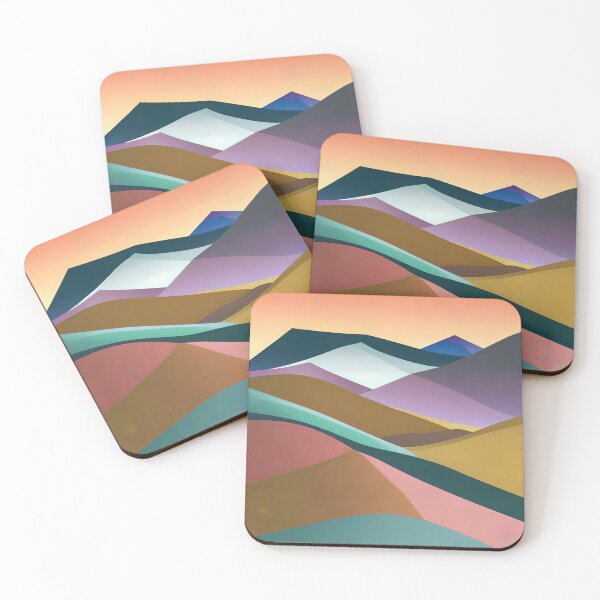 Item preview, Sky and Hills Landscape Art Gift designed and sold by TMelonShop.