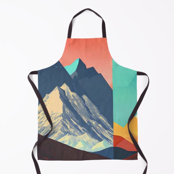 Item preview, Red and Blue Mountain Range Gift designed and sold by TMelonShop.