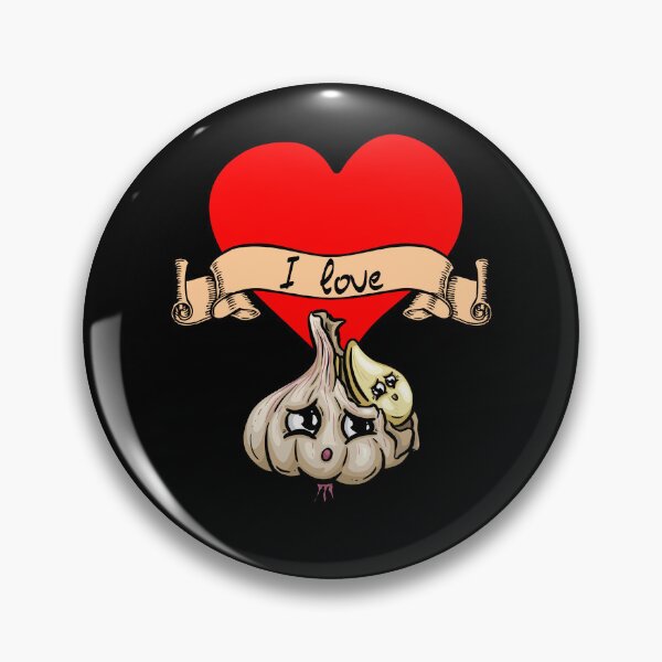 Item preview, I Love Garlic designed and sold by RockBeeDesigns.