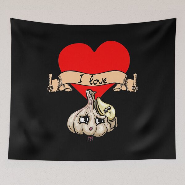 Item preview, I Love Garlic designed and sold by RockBeeDesigns.