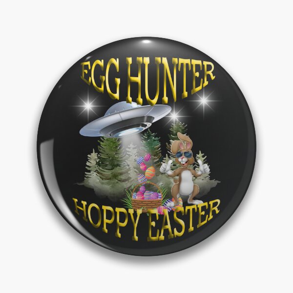 Item preview, UFO HUNTER, EASTER EGGS, ALIENS, SPACESHIP, EGG HUNT,  designed and sold by R B Chrystal.
