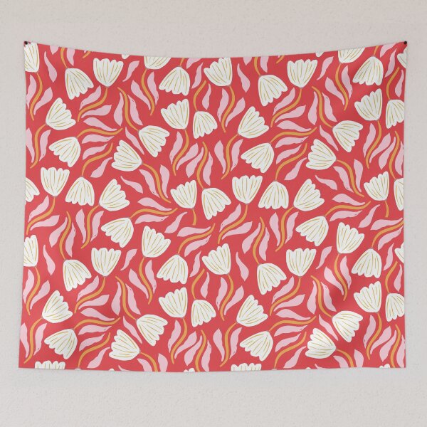 Item preview, Red Naif Garden designed and sold by SpilloDesign.