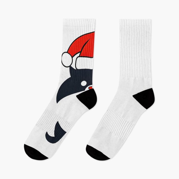 Item preview, Black and White Cat in Holiday Spirit Gift designed and sold by TMelonShop.