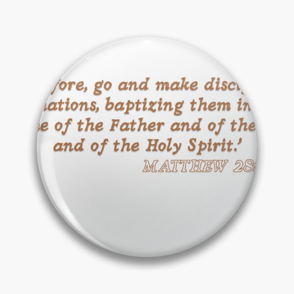 Item preview, MATTHEW 28:19 designed and sold by mcel143.