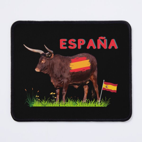 Item preview, Spanish Bull With Spanish Flag  designed and sold by MarieSusan.