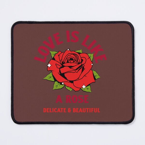Item preview, Love is like a Rose Delicate and Beautiful: Red Rose designed and sold by Bright76.