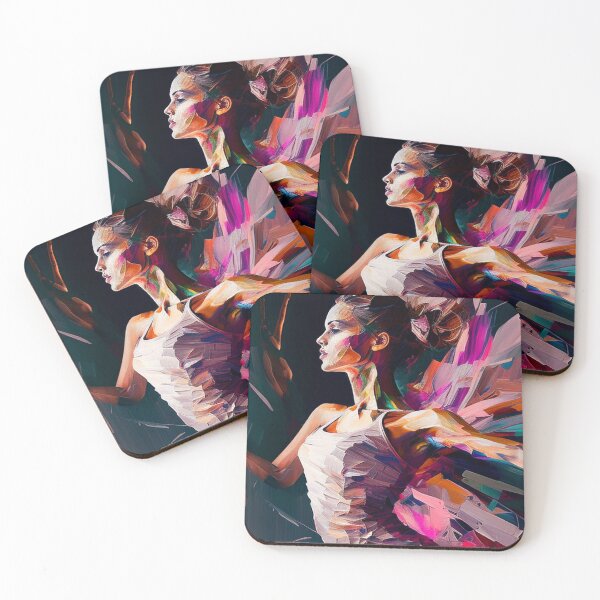 Item preview, Ballerina Oil Painting Art Print designed and sold by pathsofmeaning.