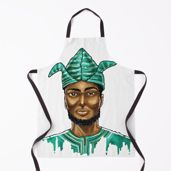 Item preview, Yoruba Man With Tribal Marks Staring designed and sold by Kainene.