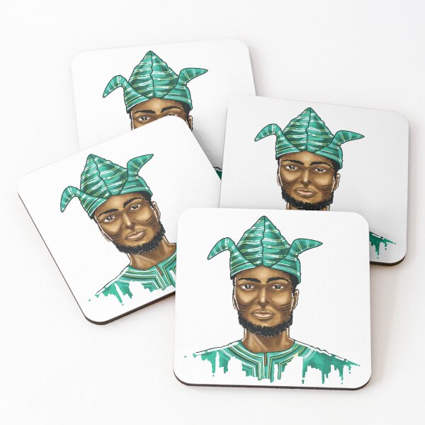 Item preview, Yoruba Man With Tribal Marks Staring designed and sold by Kainene.
