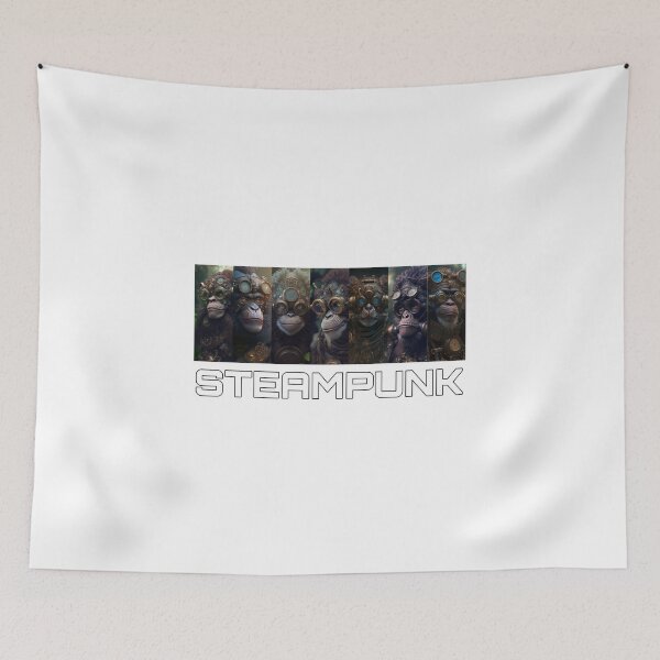 Item preview, Steampunk Monkey Chimps Compilation designed and sold by ARTeez⭐️⭐️⭐️⭐️⭐️.