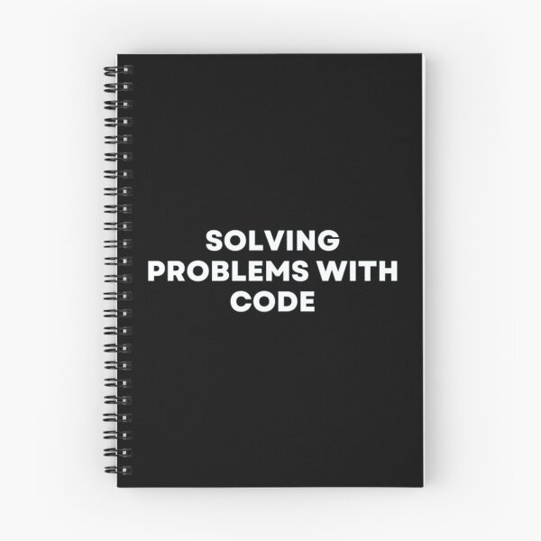 Item preview, Solving Problems With Code designed and sold by MuzamilAhmed.