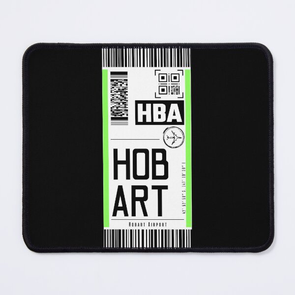 Item preview, HOBART HBA Tasmania classic luggage tag travel sticker designed and sold by LeddsoDello.