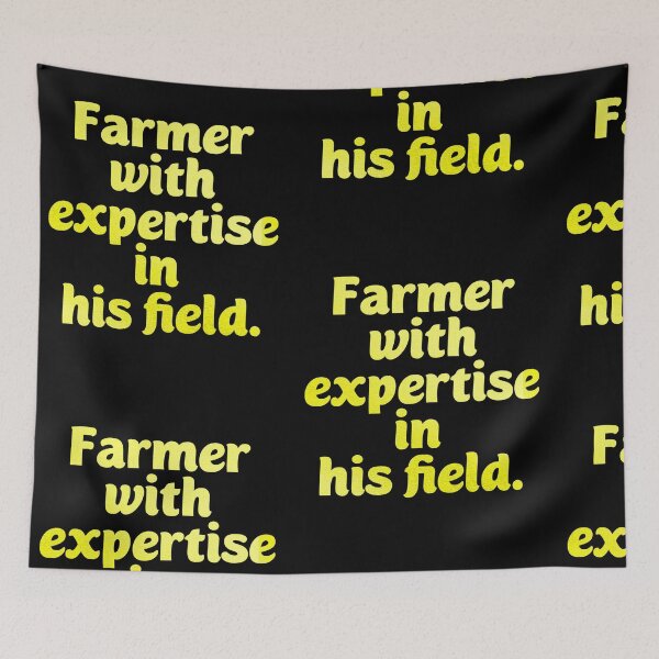 Item preview, Farmer with expertise in his field designed and sold by Neo-Expression.