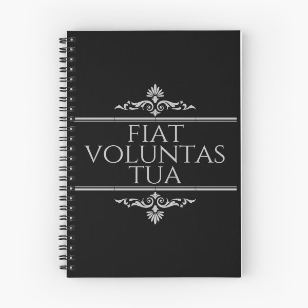 Item preview, Fiat Voluntas Tua - Thy Will Be Done - The Lords Prayer - Stacked Silver designed and sold by ElementJourney.