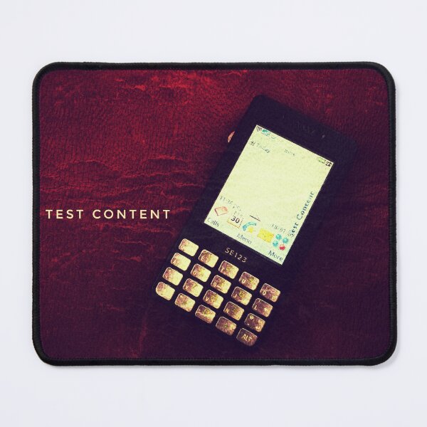 Item preview, Test content designed and sold by CellphoneM.