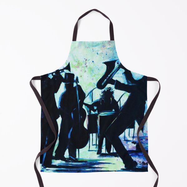 Item preview, Jazz On in Blue designed and sold by Sally peckham.