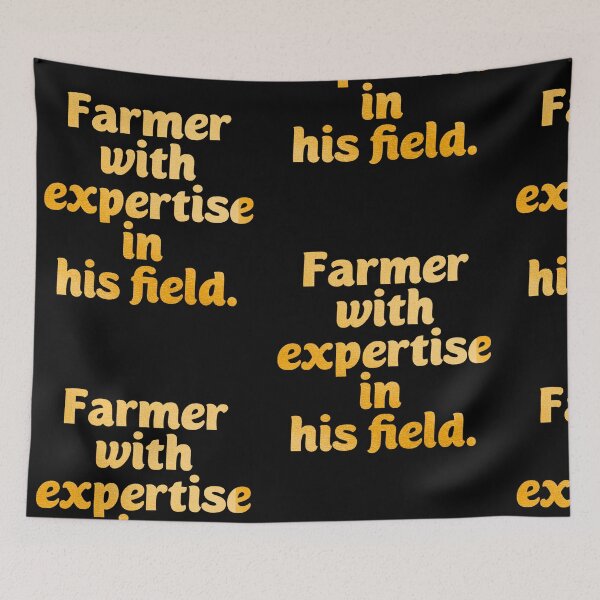 Item preview, Farmer with expertise in his field designed and sold by Neo-Expression.