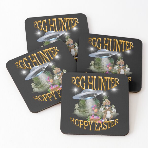 Item preview, UFO HUNTER, EASTER EGGS, ALIENS, SPACESHIP, EGG HUNT,  designed and sold by R B Chrystal.